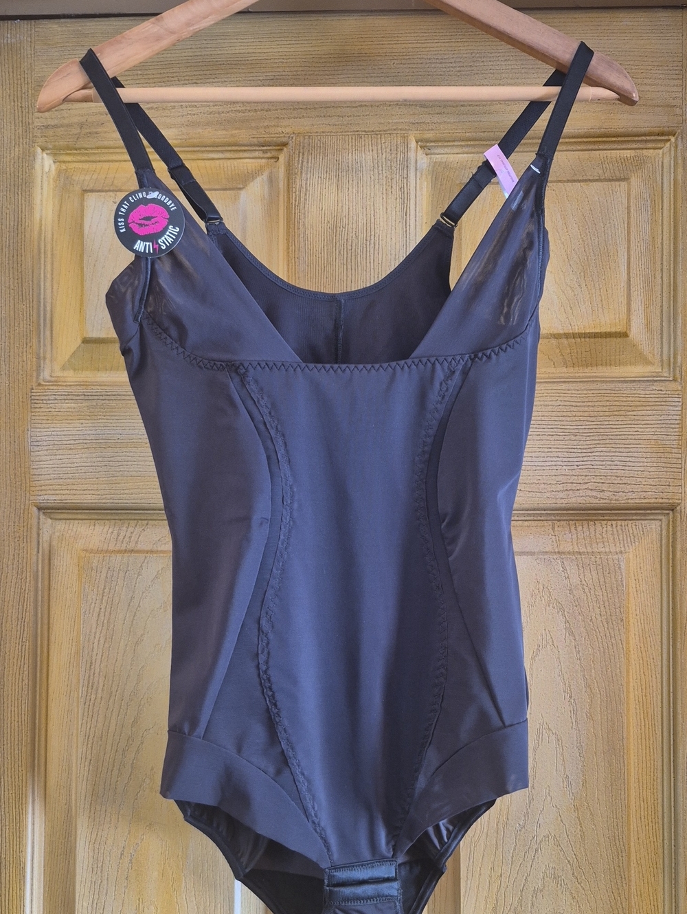 Maidenform Large Shapewear Bodysuit Adjustable Straps And Hook Closure With Tags